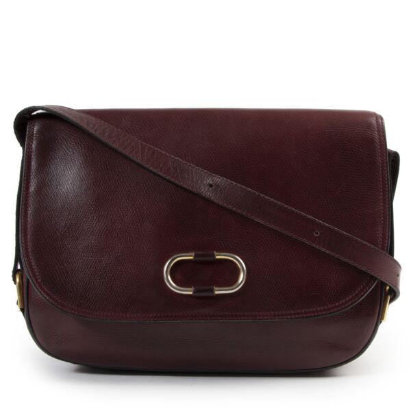 Delvaux Bordeaux Crossbody Bag 