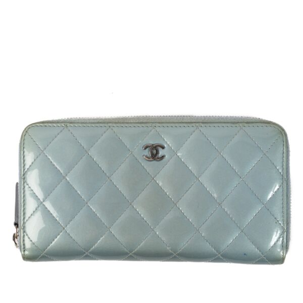 Shop 100% authentic second-hand Chanel Blue Wallet on Labellov.com