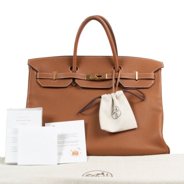 CACAO TOGO LEATHER PHW BIRKIN 40 – OBTAIND