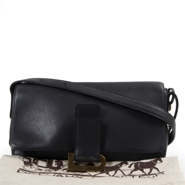 Delvaux Blue Passerelle Crossbody Bag