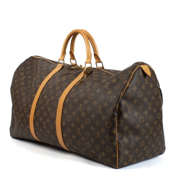 Louis Vuitton Monogram Keepall 60 Travel Bag