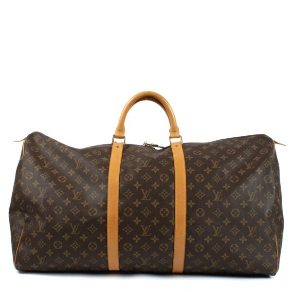 shop 100% authentic second hand Louis Vuitton Monogram Keepall 60 Travel Bag on Labellov.com