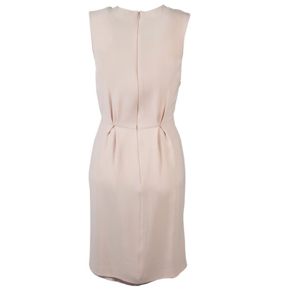 Christian Dior Nude Silk Dress - Size FR 36