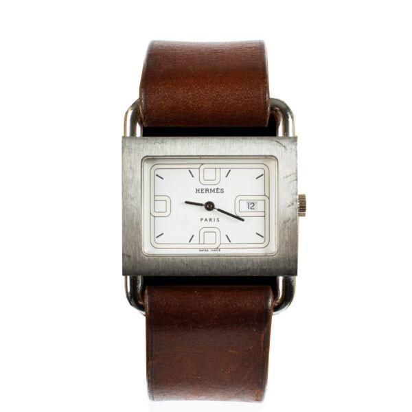 Hermès Steel Barenia BA1.510 Watch