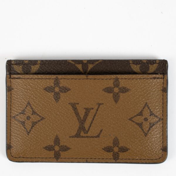 Louis Vuitton Reverse Monogram Card Holder