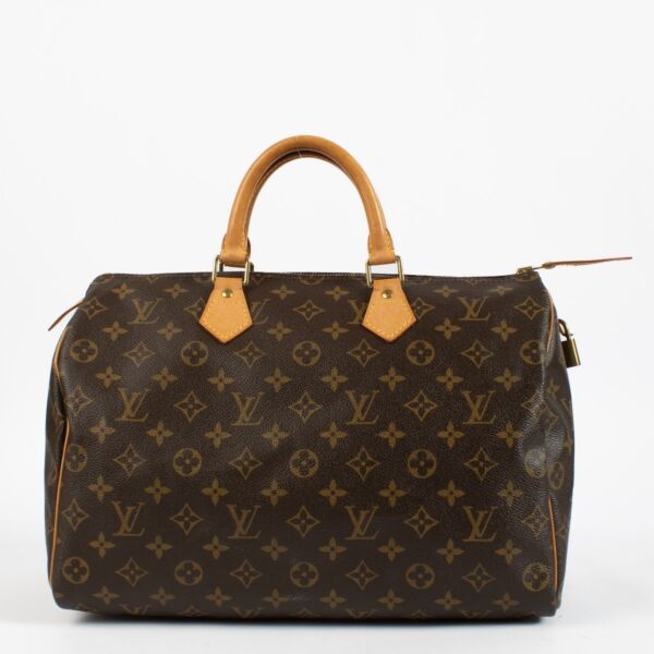 Louis Vuitton Monogram Speedy 35