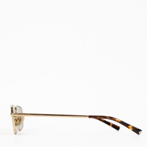 Prada Narrow Gold Sunglasses