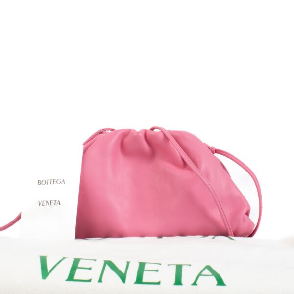 Bottega Veneta Bubblegum Pink Mini Pouch Bag