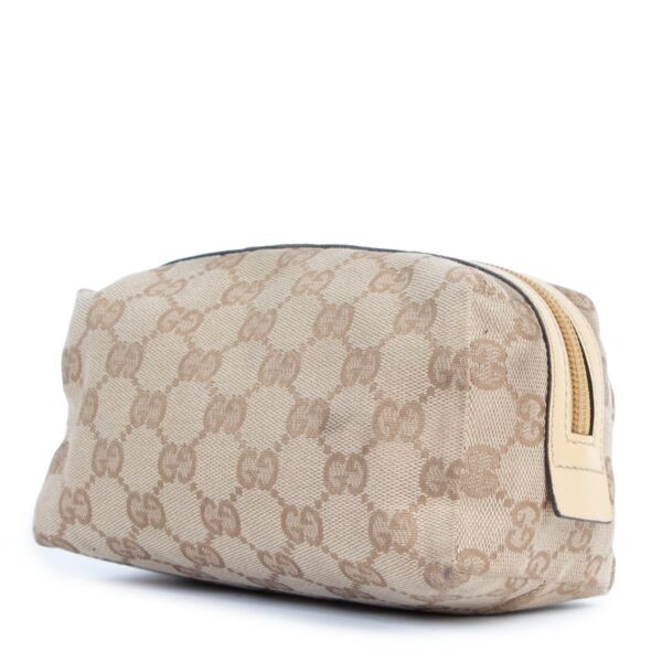 Gucci GG Canvas Cosmetic Pouch