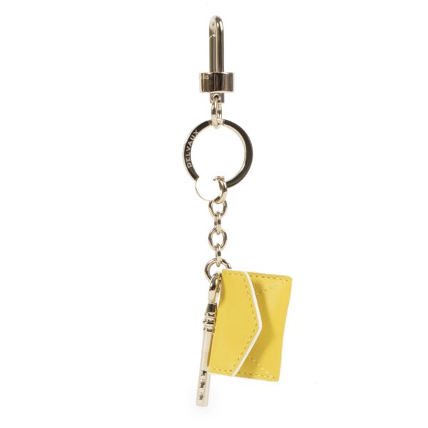 Delvaux Message Ambigu Mimosa Key Chain