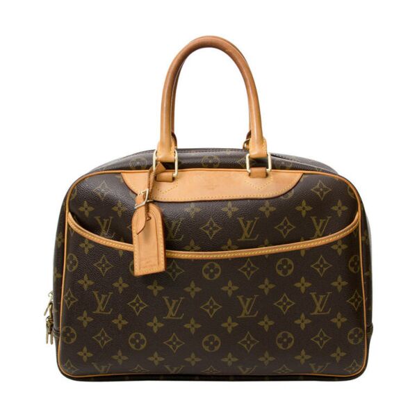 online webshop labellov biedt de juiste prijs voor tweedehands vintage Louis vuitton Deauville handtas Antwerpen Belgie