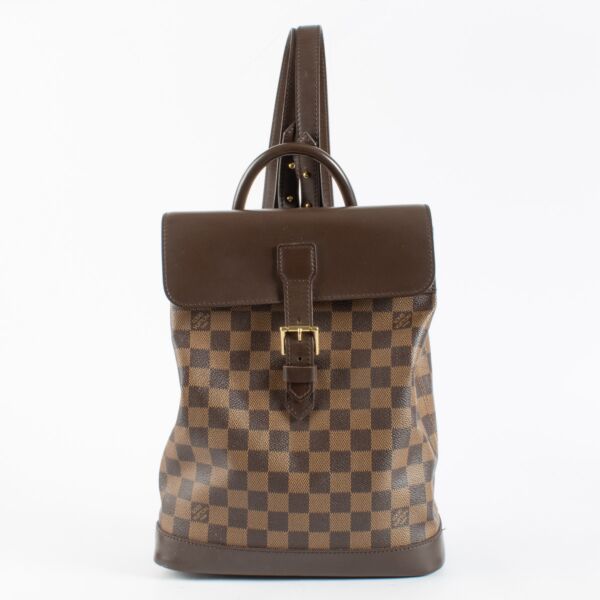 Louis Vuitton Damier Ebene Soho Backpack