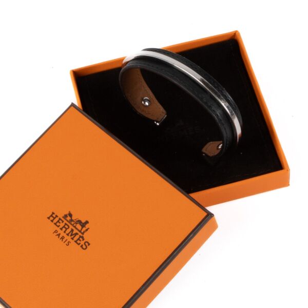 Hermès Black Binome Bracelet