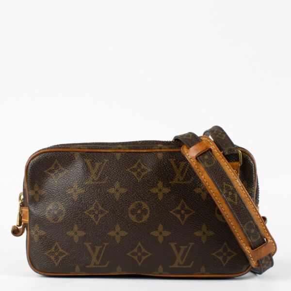 Authentic pre-loved Louis Vuitton Monogram Marly Crossbody Bag on Labellov.com