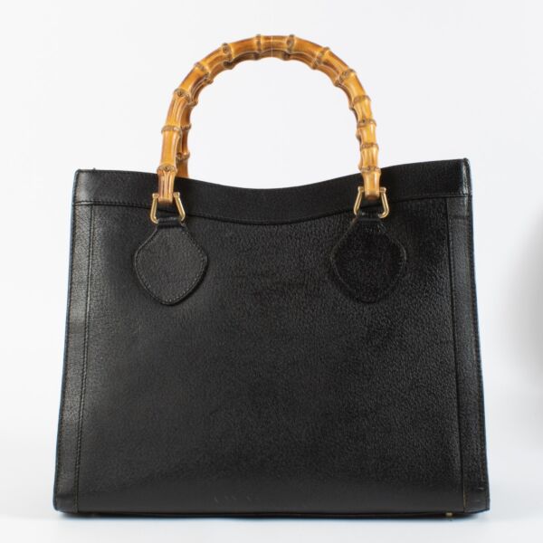 Gucci Black Bamboo Top Handle Bag aan de beste prijs bij Labellov tweedehands