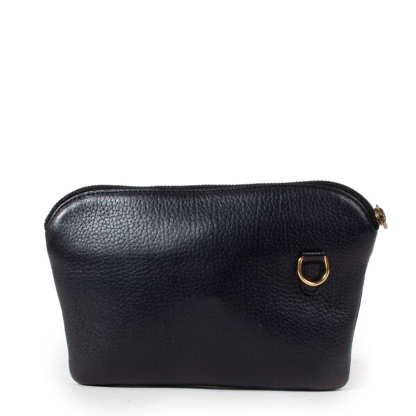 Delvaux Blue Leather Pochette
