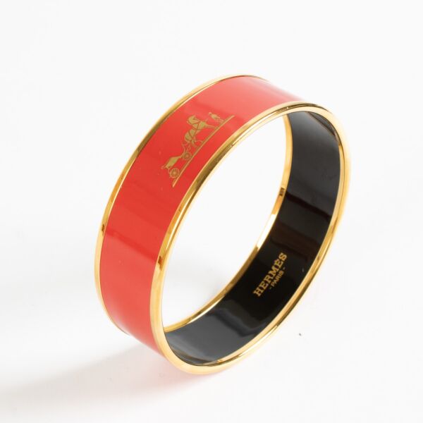 Hermès Red L Bracelet - Size XS