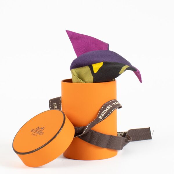 Hermès Multicolor Twilly Scarf