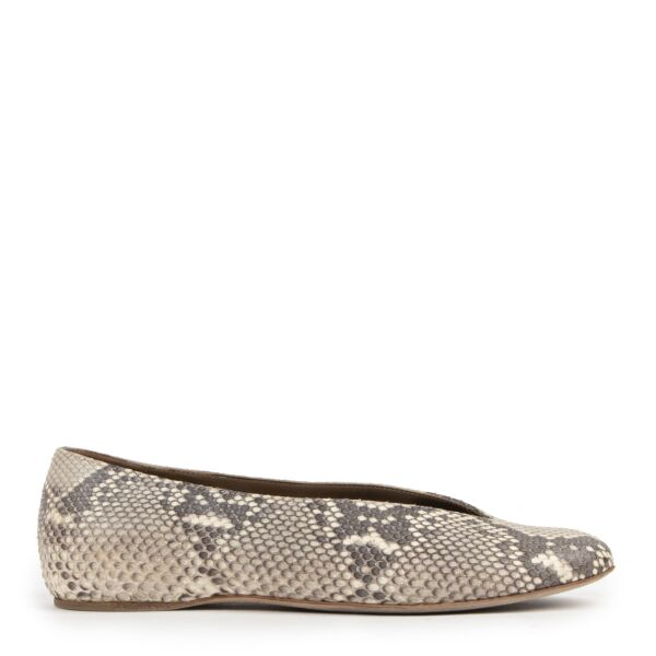 Hermès Python Ballerina Flats aan de beste prijs bij Labellov tweedehands luxe