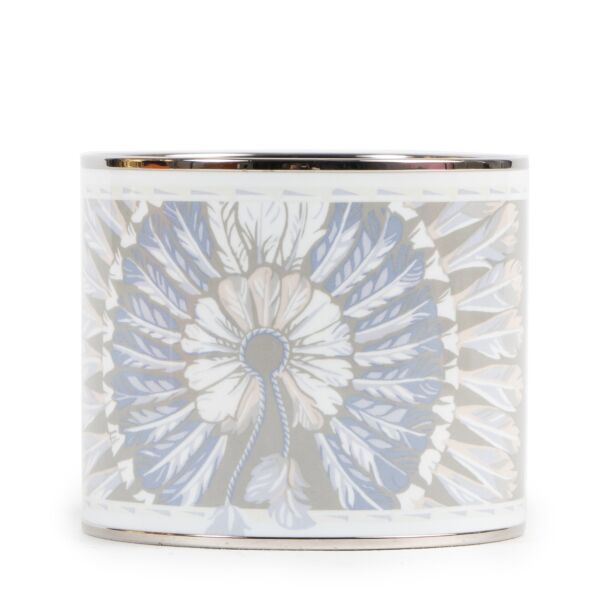 2dehands luxe itmems Hermès Email Imprimé Bangle Bracelet