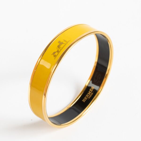 Hermès Yellow M Bracelet - Size XS