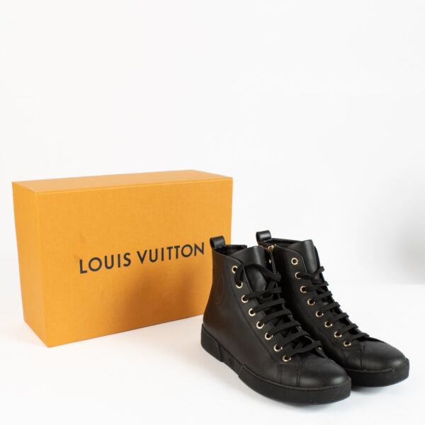 Louis Vuitton Black Sneakers - size 36,5