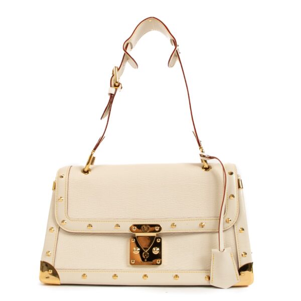 Louis Vuitton White Alma Top handle ○ Labellov ○ Buy and Sell Authentic  Luxury