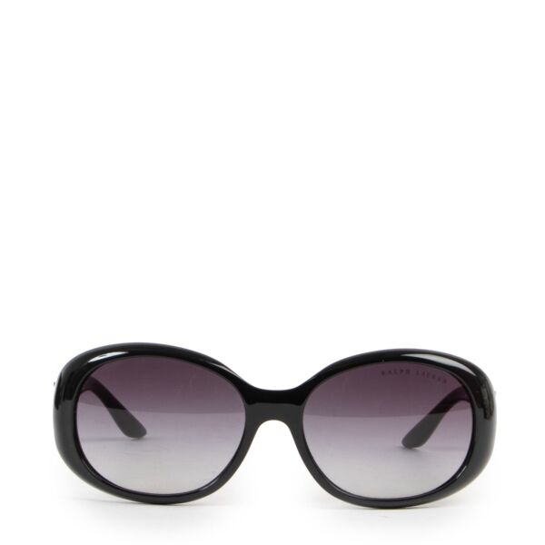 Shop safe online at Labellov in Antwerp this 100% authentic second hand Ralph Lauren Black Acetate Glasses