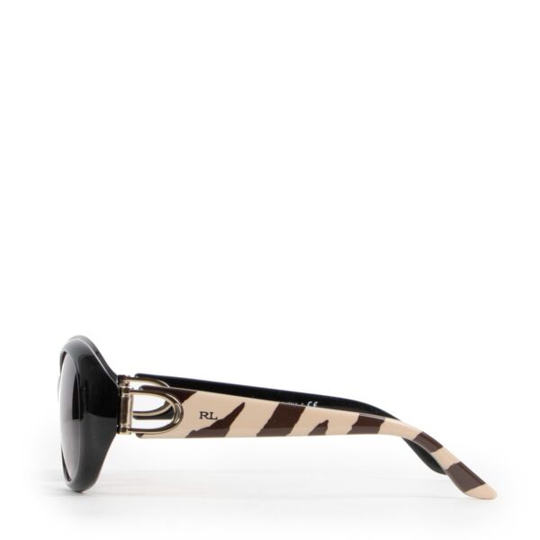 Ralph Lauren Black Acetate Sunglasses