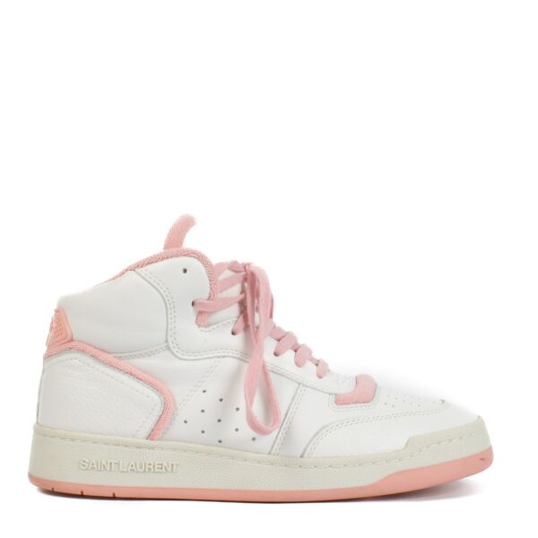 Saint Laurent Pink SL/80 Sneakers - Size 38 1/2