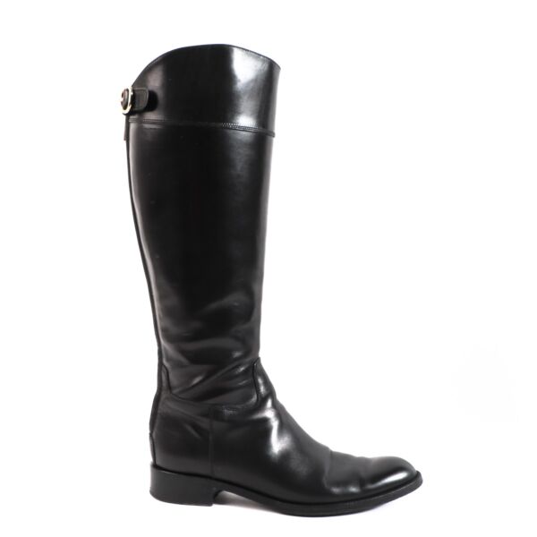 Fratelli Rossetti Black Leather Boots - Size 37 1/2