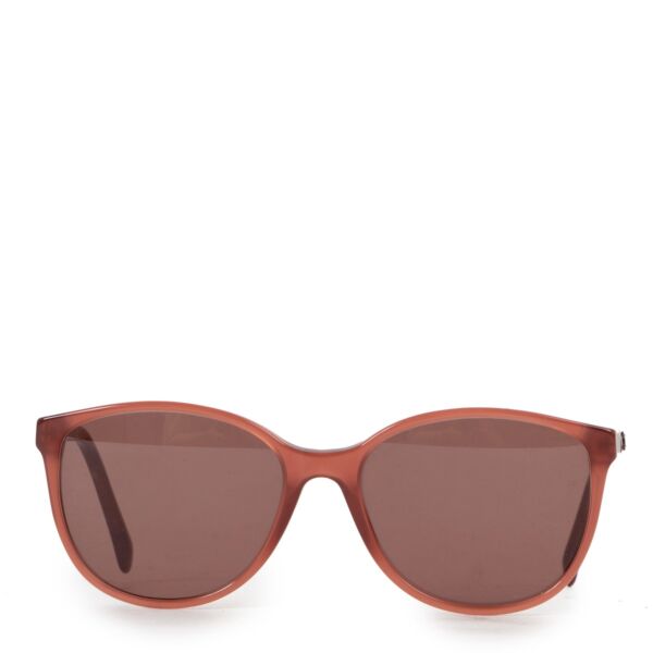 Chanel Burgundy Sunglasses