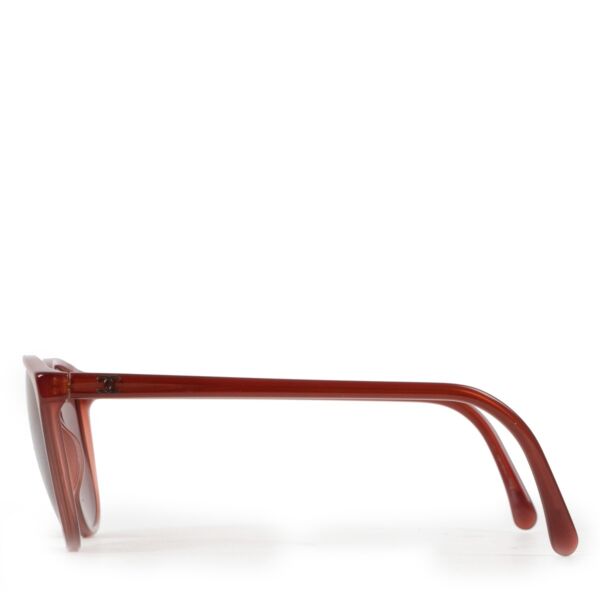 Chanel Burgundy Sunglasses