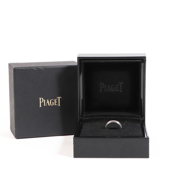 Piaget White Gold Diamond Possession Ring - Size 55