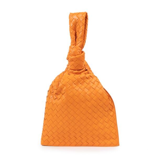 Bottega Veneta Orange Twist Bag