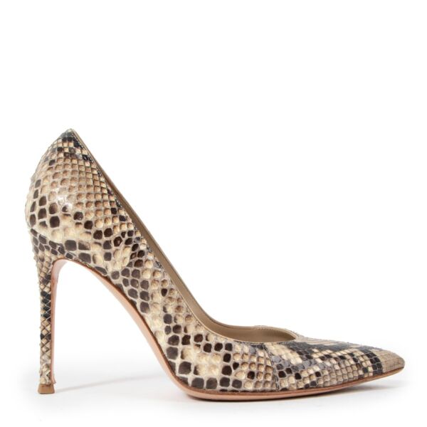 Gianvito Rossi Gianvito 100 Glitter Leopard print Pumps