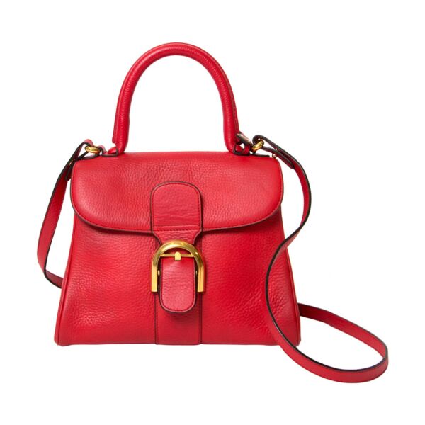 Delvaux Brillant PM red GHW Bag . Buy and sell authentic secondhand Delvaux bags at the right price at LabelLOV vintage webshop. Safe and secure online shopping. Koop authentieke tweedehands Delvaux tassen bij LabelLOV.
