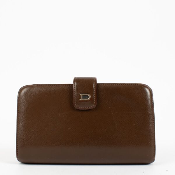 shop 100% authentic second hand Delvaux Brown Wallet on Labellov.com