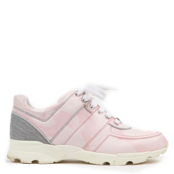 Chanel 17P Pink Sneakers