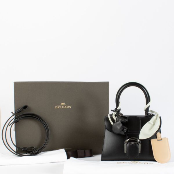 Delvaux Black Box Brillant Mini Tulip