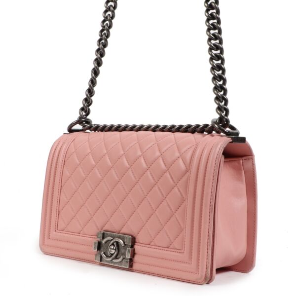 Chanel Pink Medium Boy Bag 
