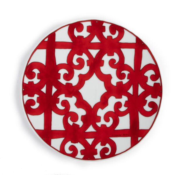 Hermès Balcon du Guadalquivir Dessert Plate - Set of 7