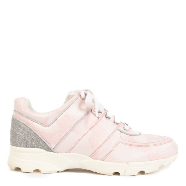 shop authentic second hand Chanel Spring 2017 Pink Sneakers - Size 40 on Labellov.com