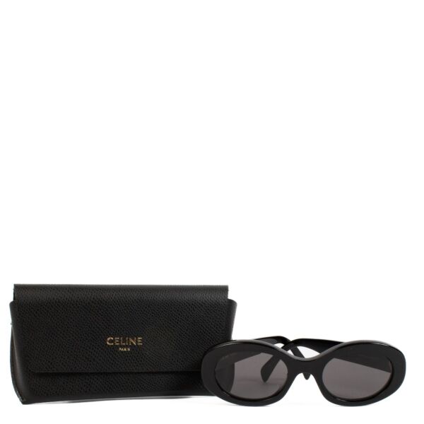 Celine Black Triomphe Sunglasses