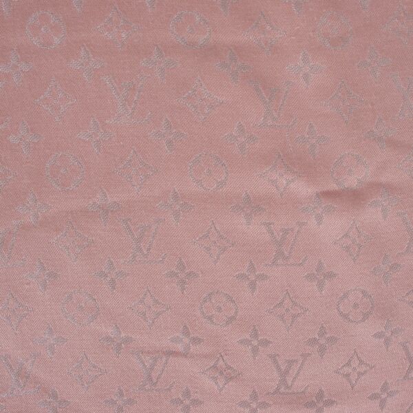 Louis Vuitton Rose Poudre Monogram Shine Shawl