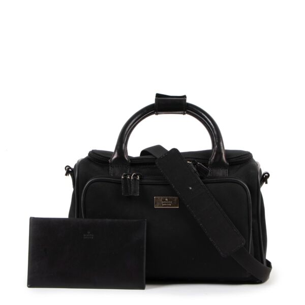 Gucci Black Nylon Beauty Case