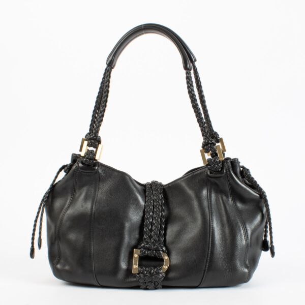 Authentic Preloved Delvaux Black Lady Calf Eugene PM Shoulder bag on Labellov.com