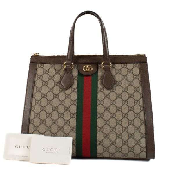Gucci Ophidia GG Medium Tote Bag