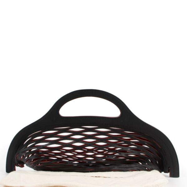 Delvaux Black Kaisin Basket Top Handle