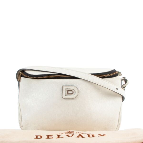 Delvaux White Macao Crossbody